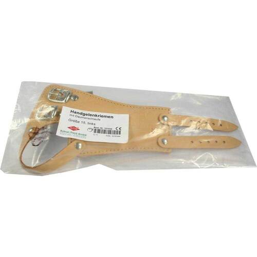 Handgelenkriemen 15 Leder li - 1