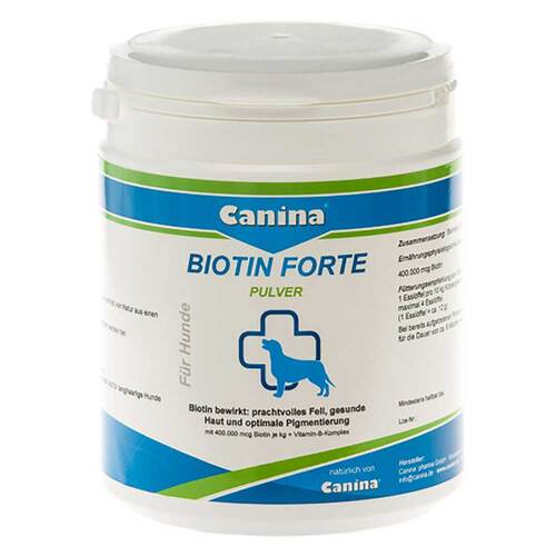 Biotin Forte f&uuml;r Hunde Pulver - 1