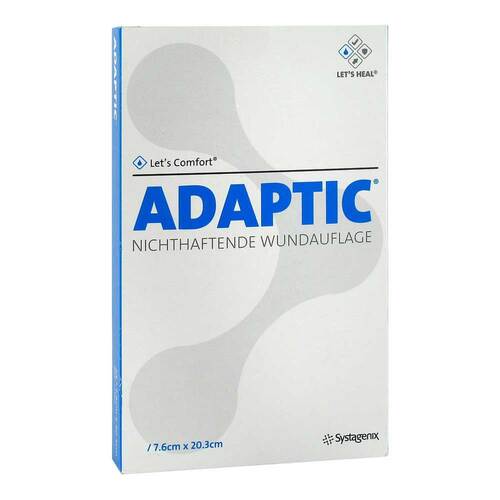 Adaptic 7,6x20,3cm feuchte Wundauflage - 1