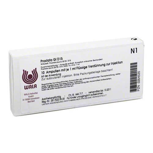 Prostata GL D 15 Ampullen - 1