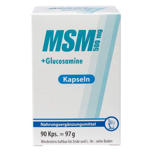 MSM 500 mg + Glucosamine Kapseln - 1