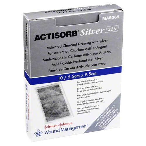 Actisorb 220 Silver 9,5x6,5 - 1