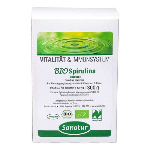 Biospirulina Mikroalgen 400 - 1