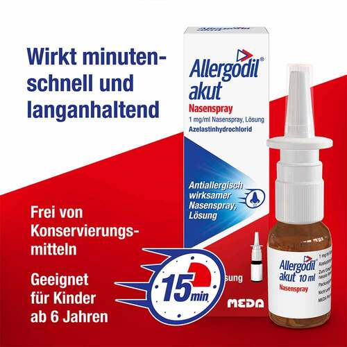 Allergodil® akut Nasenspray mit Azelastin - 2