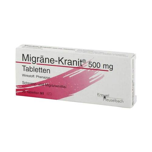 Migr&auml;ne Kranit 500 mg Tabletten - 1