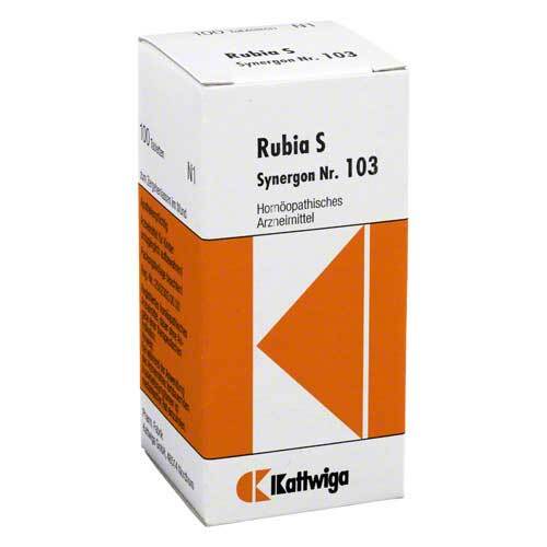 Synergon 103 Rubia S Tabletten - 1