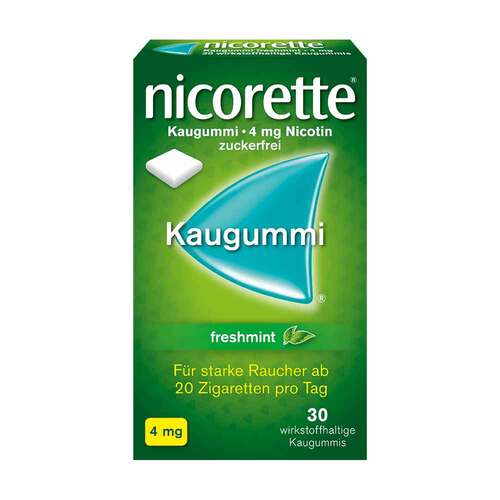 nicorette®  Kaugummi freshmint, 4 mg Nikotin - 1