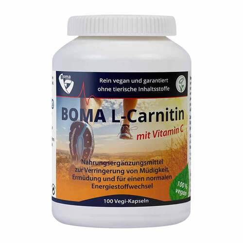 L-Carnitin 500 mg mit Vitamin C Kapseln - 1