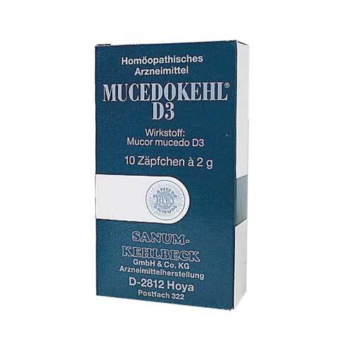 Mucedokehl D 3 Suppositorien - 1