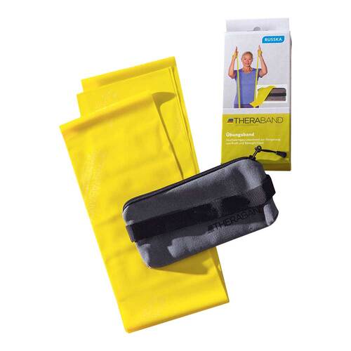 Thera Band Travel 2,5 m d&uuml;nn gelb - 1