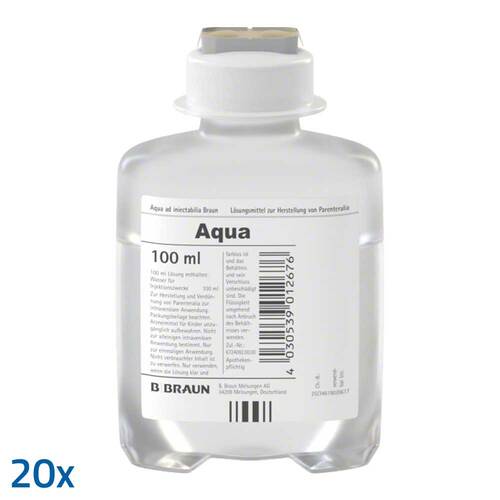 Aqua AD Injectabilia Ecoflac Plus Injektionsl&ouml;sung - 1