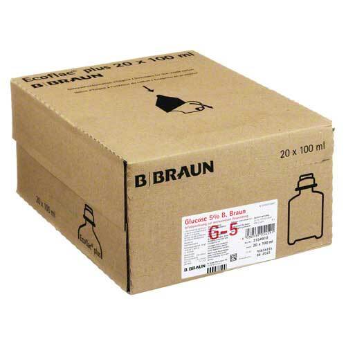 Glucose 5% B.Braun Ecoflac P - 1