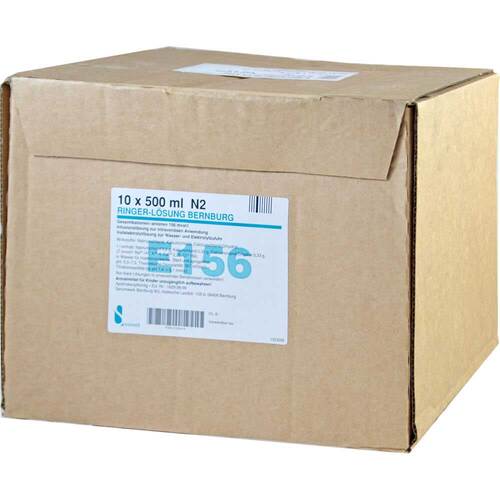 Ringer L&ouml;sung Bernburg PE-Flaschen - 1