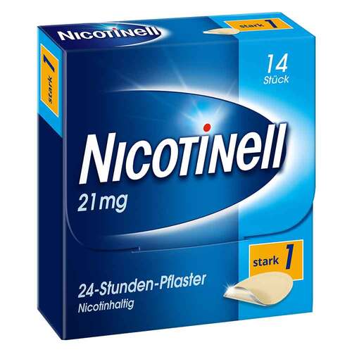 NICOTINELL 21 mg / 24-Stunden-Nikotinpflaster, Pflasterst&auml;rke Stark (1) - 1