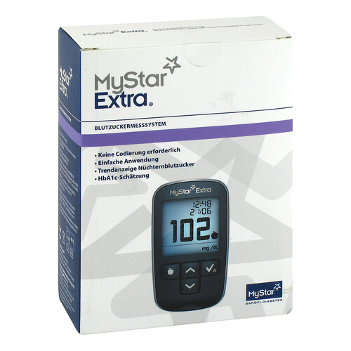 Mystar Extra Blutzuckermessger&auml;t Set mg / dl - 1