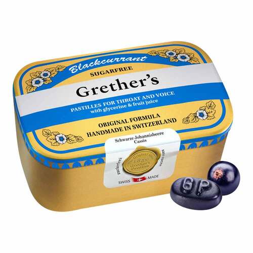 Grethers Blackcurrant zuckerfrei - 1