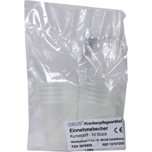 Einnehmebecher Kunststoff gr - 1