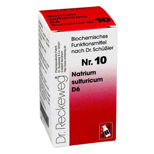 Biochemie 10 Natrium sulfuricum D 6 Tabletten - 1