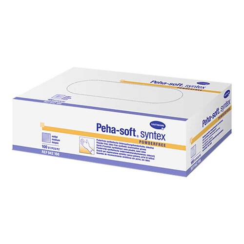 Peha Soft Syntex Untersuchungshandschuhe unsteril puderfrei XS - 1