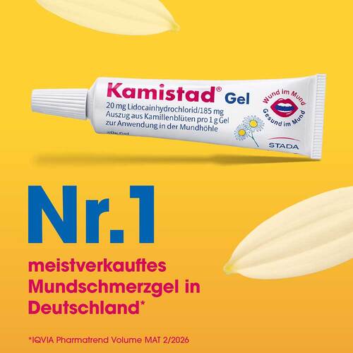 Kamistad Gel bei Zahnfleischentz&uuml;ndungen und Aphten - 5