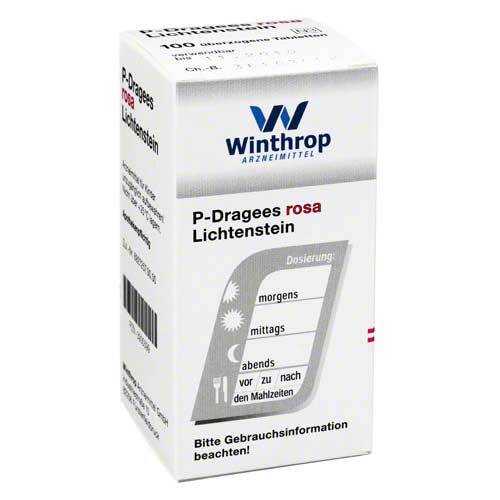 P Dragees rosa - 1