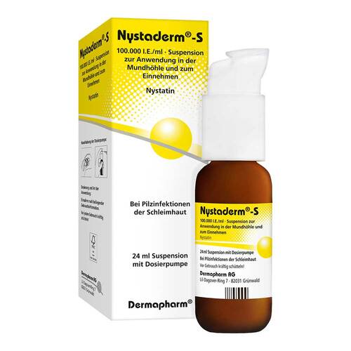 Nystaderm-S Suspension mit Dosierpumpe - 1