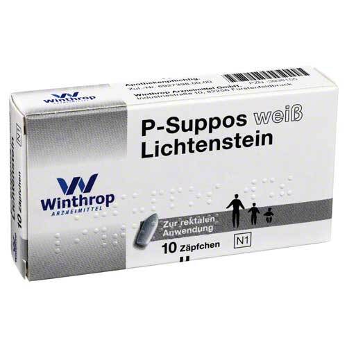 P Suppositorien wei&szlig; - 1