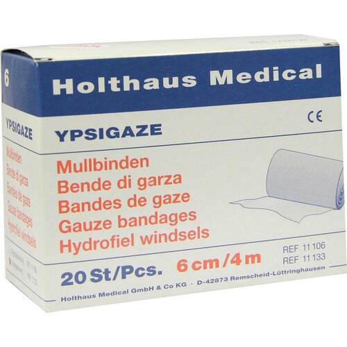 Ypsigaze Mullbinde 6cmx4m - 1