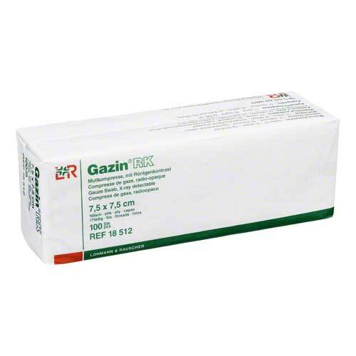 Gazin Kompressen 7,5x7,5cm 1 - 1