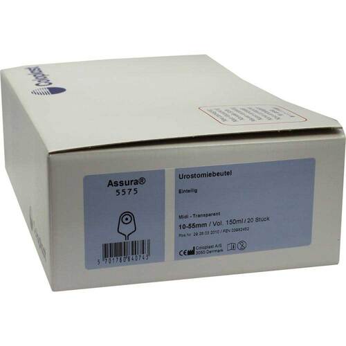 Assura Uro Urostomiebeutel 10 - 55mm - 1