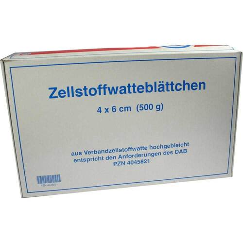 Zellwa Bl&auml;ttchen hochgebl. 4x6 cm - 1