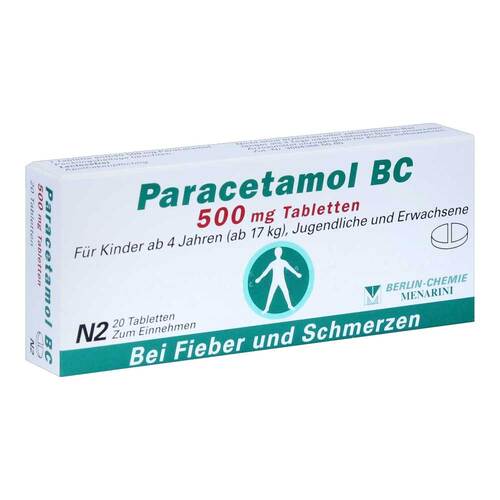 Paracetamol BC 500 mg Tabletten - 1