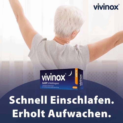 vivinox® SLEEP Schlafdragees bei Schlafst&ouml;rungen &amp; Einschlafproblemen - 2