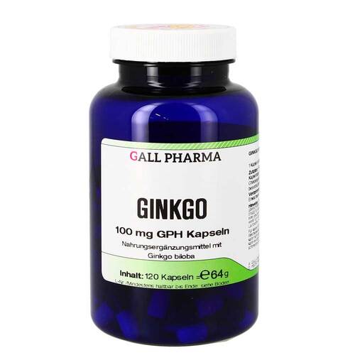 Ginkgo 100 mg GPH Kapseln - 1