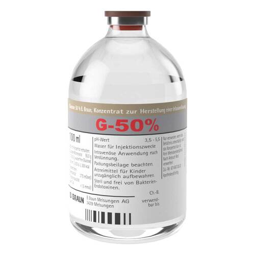 Glucose 50% B.Braun Injektionsflaschen - 1