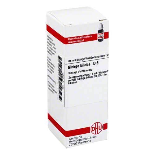 DHU Ginkgo biloba D 6 Dilution - 1