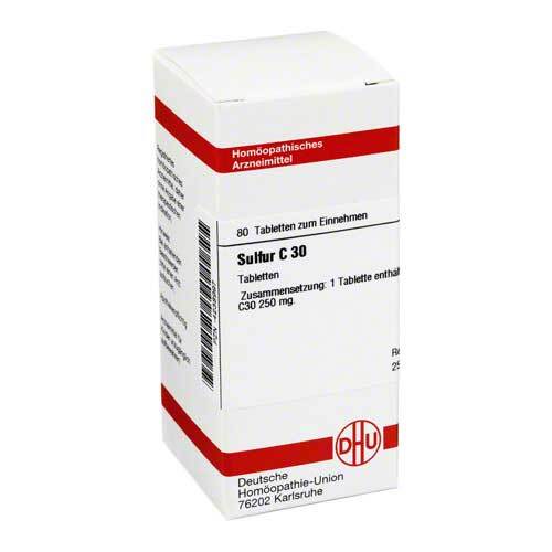 DHU Sulfur C 30 Tabletten - 1