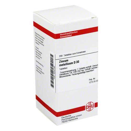 DHU Zincum metallicum D 30 Tabletten - 1