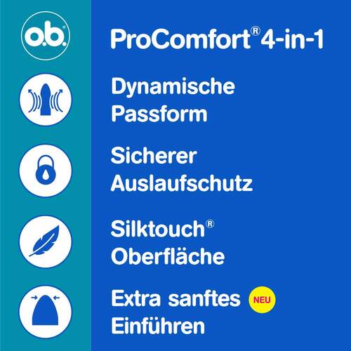 O.B. Tampons Procomfort super plus - 3