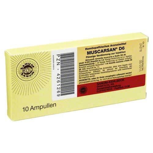 Muscarsan D 6 Ampullen - 1