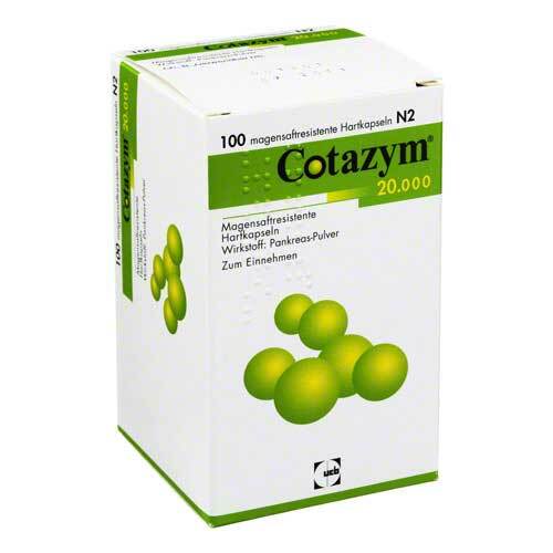 Cotazym 20.000 Pellets magensaftresistente Kapseln - 1