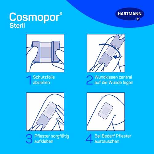 cosmopor® steril Wundverband 10 cm x 8 cm - 4