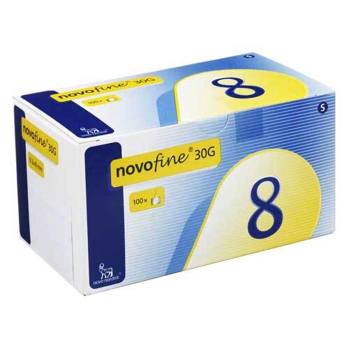 Novofine 8 Kan&uuml;len 0,30x8 mm - 1