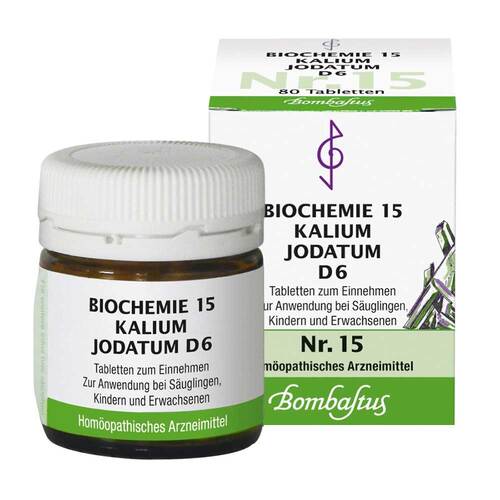 Biochemie 15 Kalium jodatum D 6 Tabletten - 1