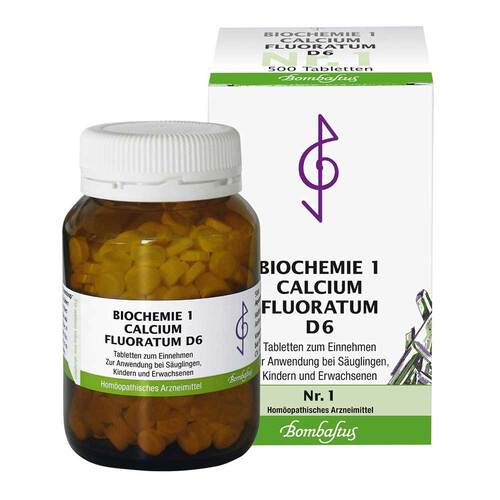 Biochemie 1 Calcium fluoratum D 6 Tabletten - 1