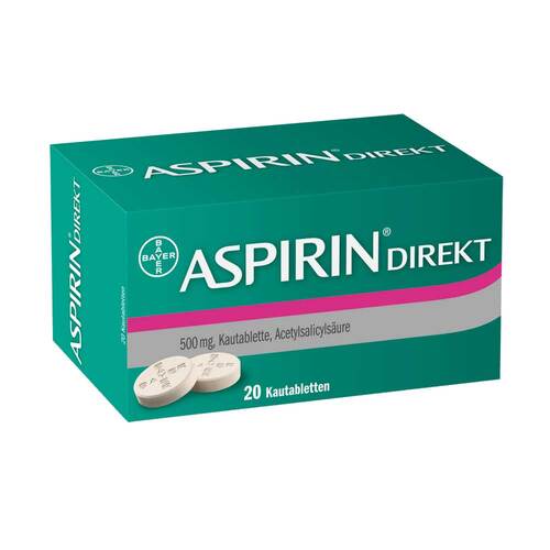 Aspirin Direkt Kautabletten - 1