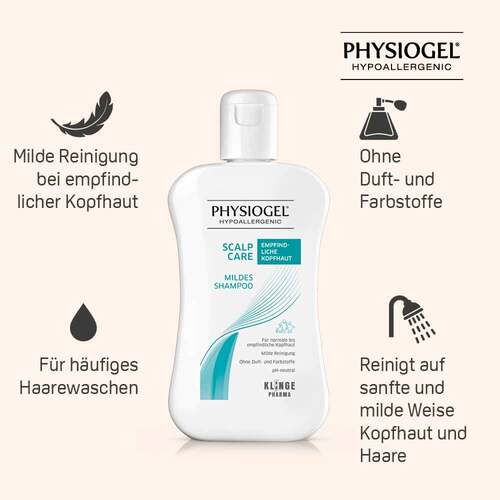 Physiogel Scalp Care mildes Shampoo f&uuml;r empfindliche Kopfhaut - 3