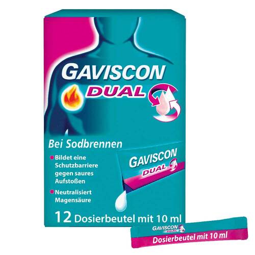 GAVISCON® Dual 500mg / 213mg / 325mg Suspension - 1