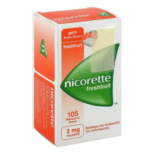 Nicorette 2 mg freshfruit Kaugummi - 1