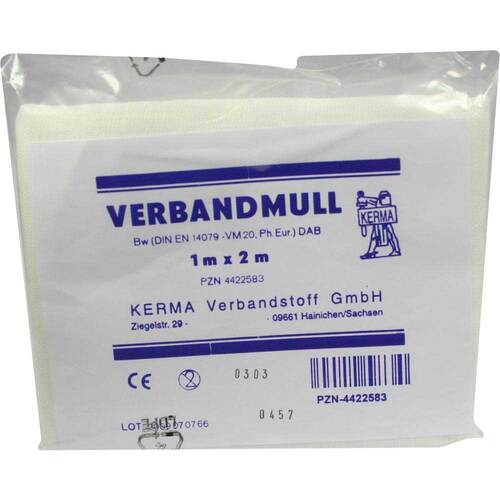Verbandmull 1x2m unsteril - 1